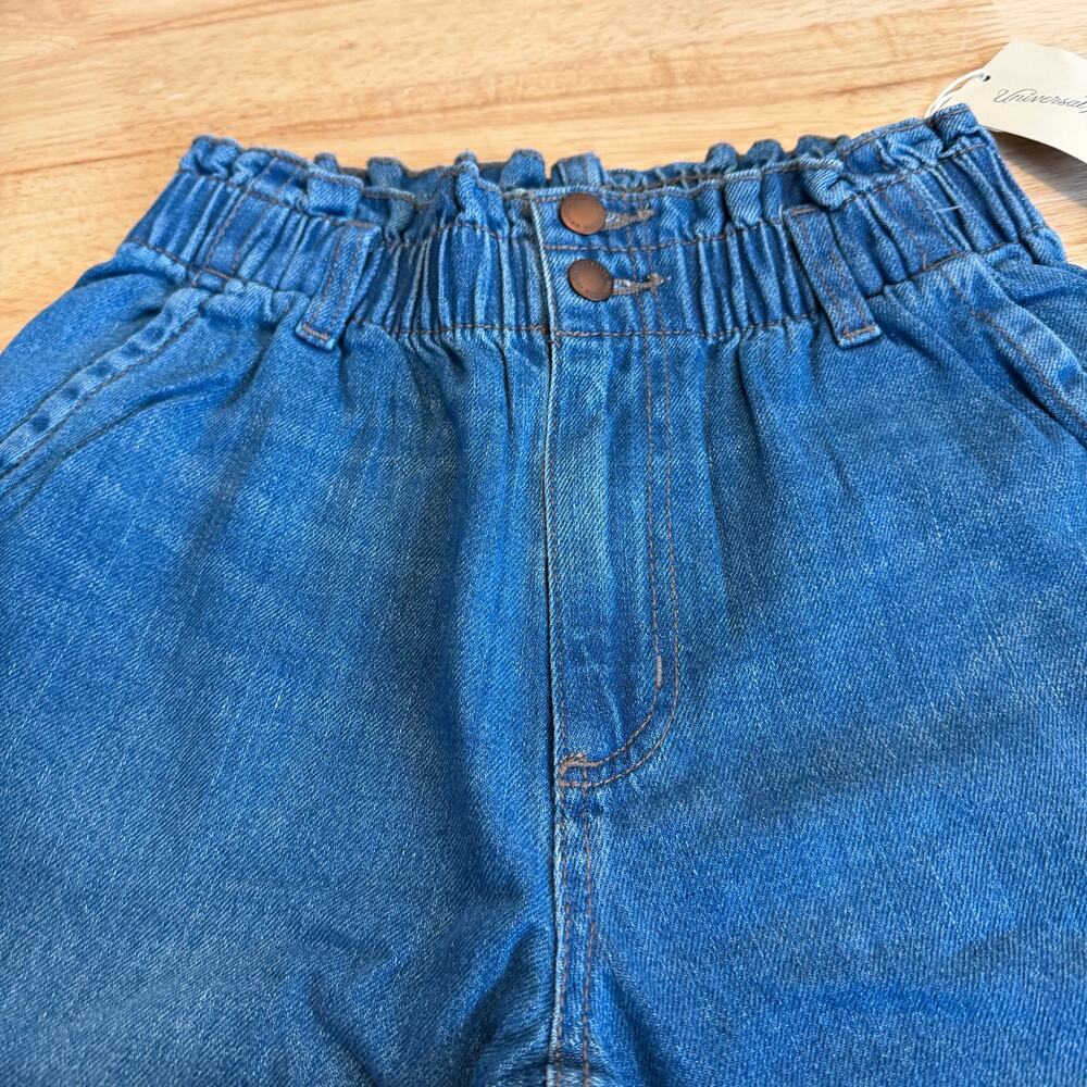 Universal Thread Women's High-Rise Paperbag Tapered Jeans - Size 2 - NWT - Picture 7 of 10